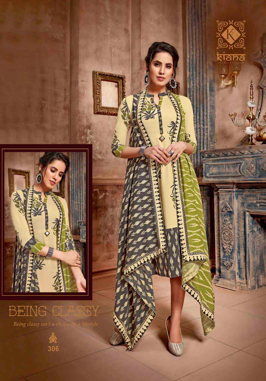 Vintage Vol-3 Kiana Fashion Launch Rayon Long Kurti Vintage Vol-3 Kiana Fashion Launch Rayon Long Kurti